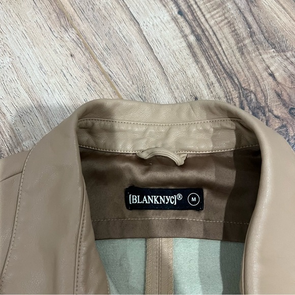 Revolve x BlankNYC Faux Leather Belted Mini Dress - Picture 4 of 9